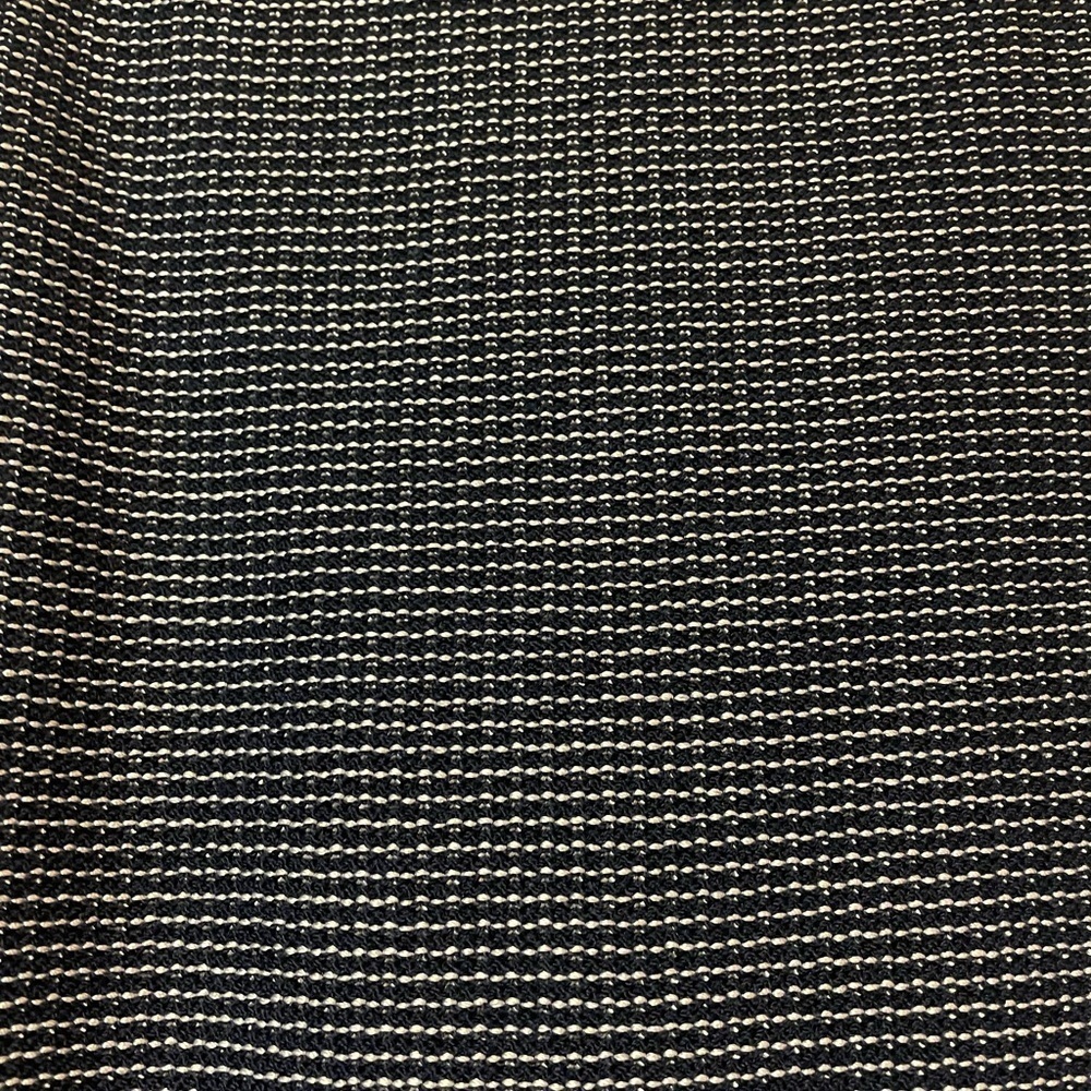 NWOT St. John Santana Knit Wool Blend Pencil Skirt Navy White Check US 2 Classic - Picture 6 of 9